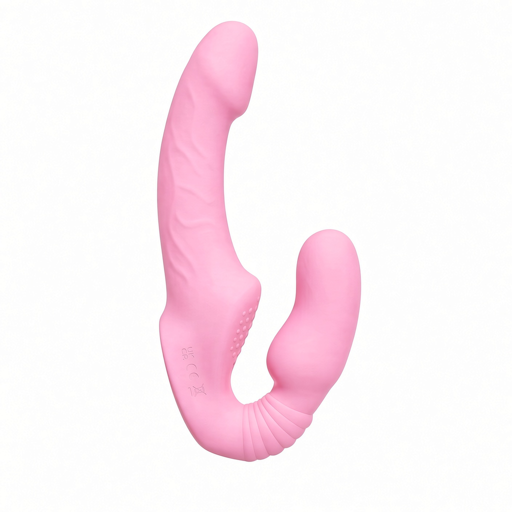 Pink CR-236 dual-ended remote vibrator product view