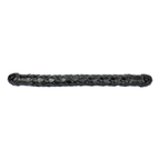 Small black double-ended textured dildo