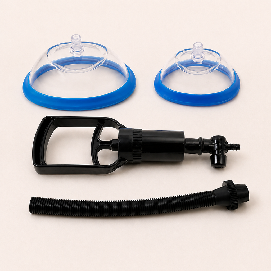 Pumped Vulva Suction Pump Set for Sensation Play