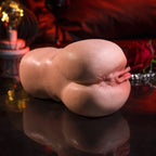 Side view of the masturbator-Realistic Pocket Pussy Masturbator