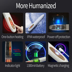 4-Min Cordless Heating Rod - Sex Doll & Masturbator Warmer