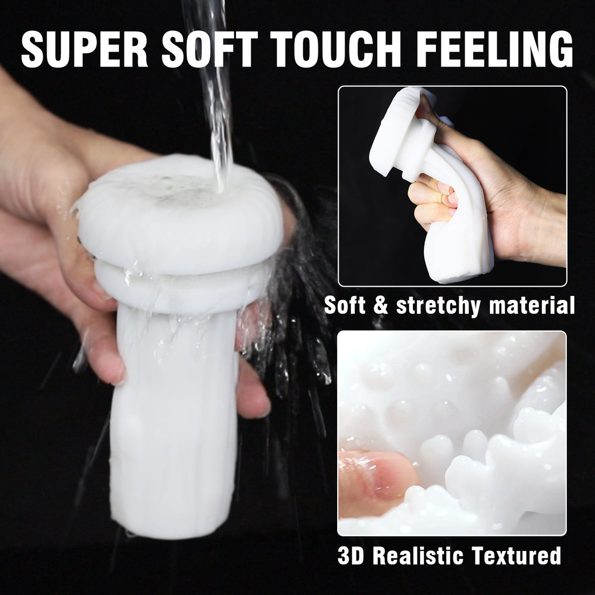 4-in-1 Automatic Thrusting Suction Heated Male Masturbator