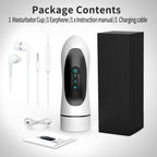 4-in-1 Automatic Thrusting Suction Heated Male Masturbator