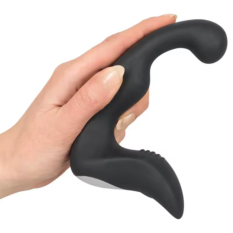 Prostate Massager--Silicone material skin-friendly soft products use soft silicone, can use mouth licking, feel smooth