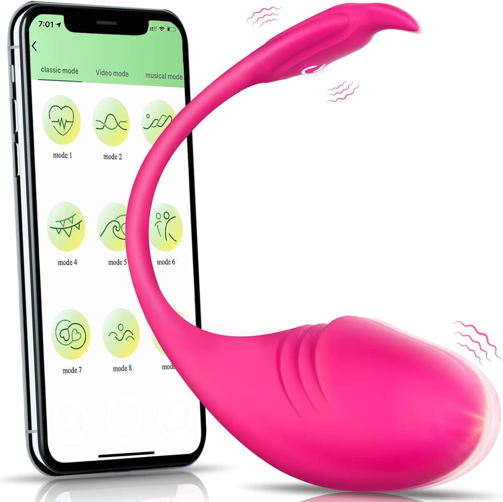 Wearable App-Controlled G-Spot & Clitoral Vibrator