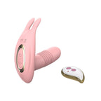 Thrusting Wearable Vibrator – Remote Controlled Clitoral & G-Spot