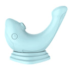 Whale-shaped suction vibrator: G-spot 12 vibration
