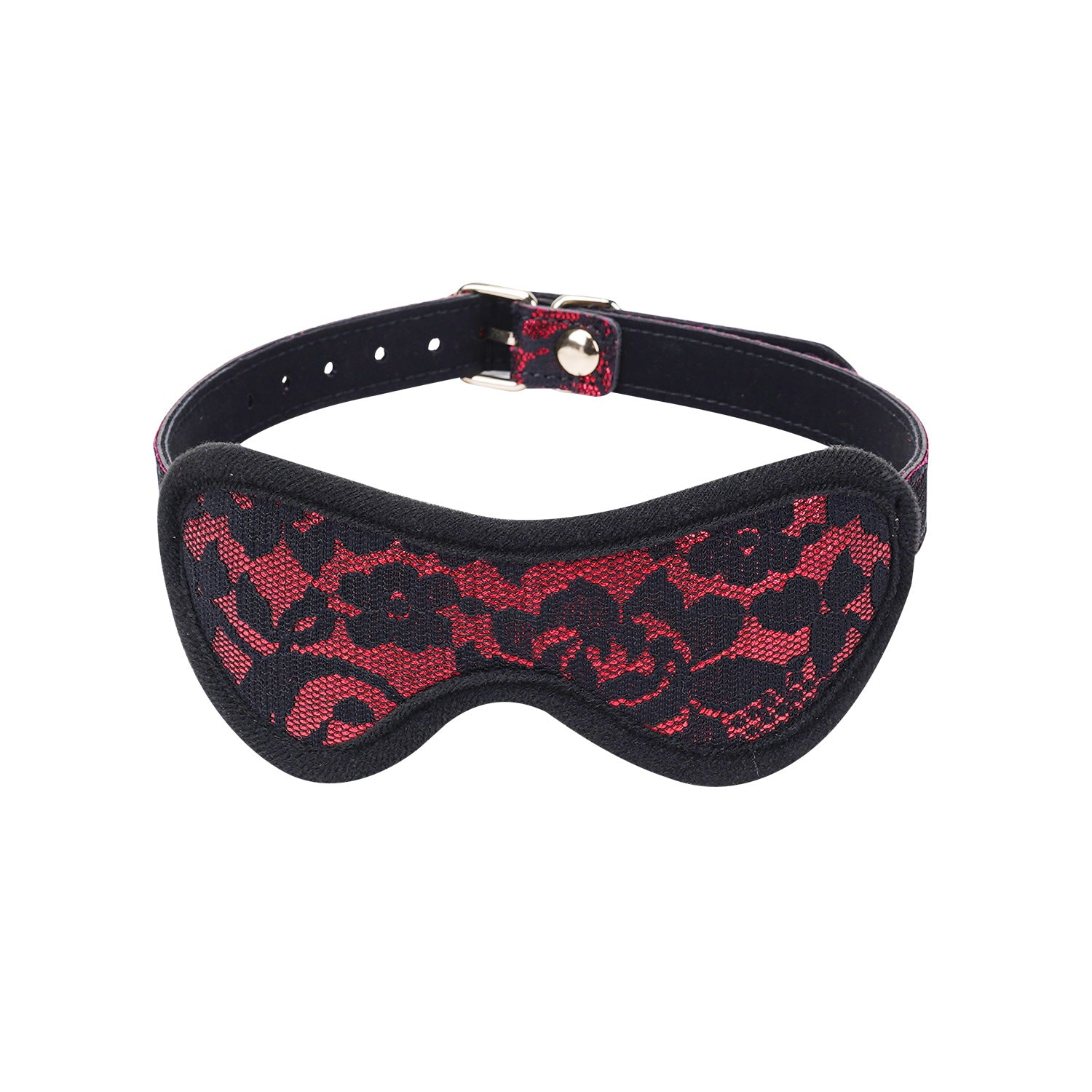 Red Lace Blindfold  Sensory Play