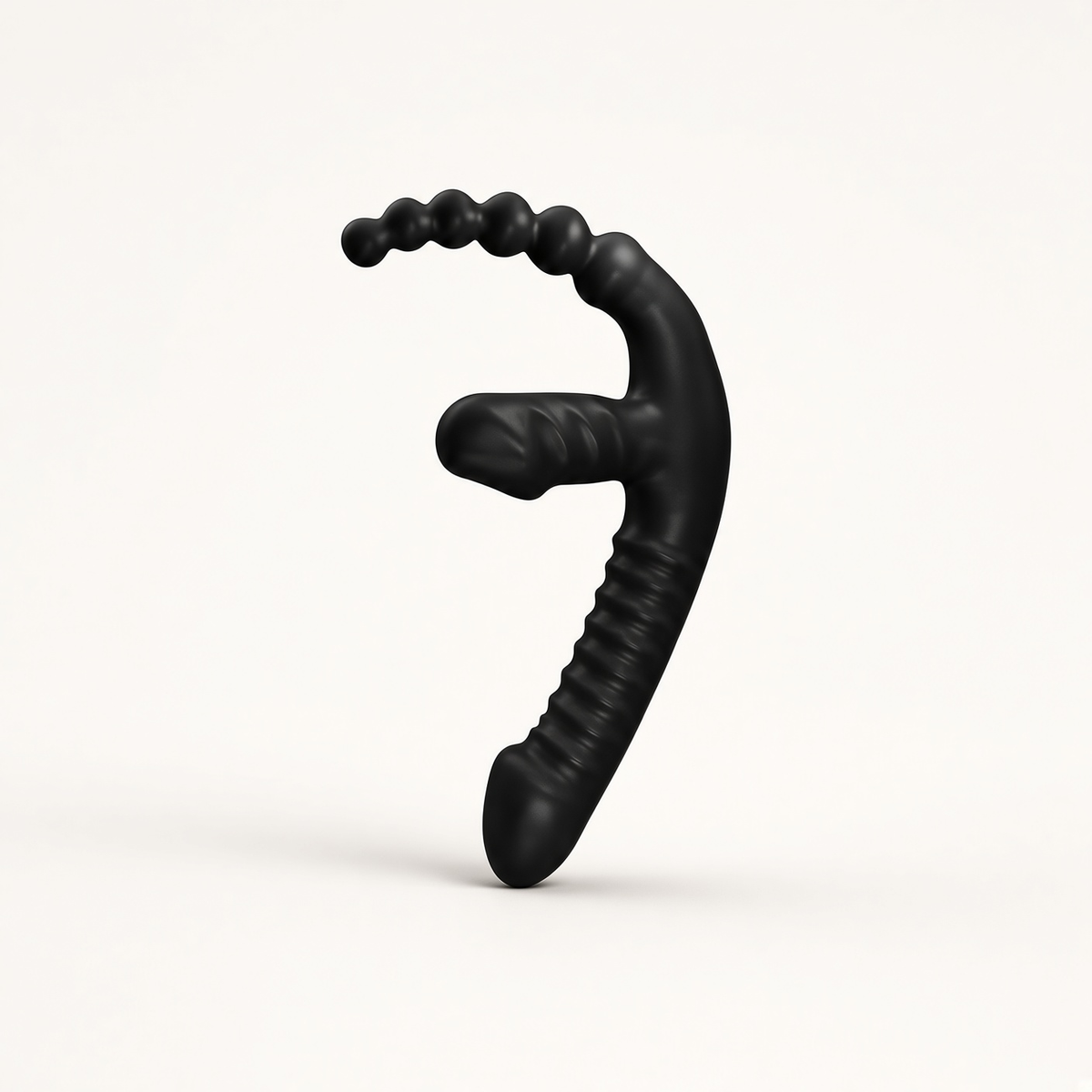 Wrapped Tail strapless double-ended vibrator on a clean light background