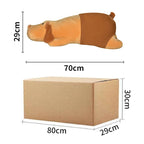 Dog plush pillow dimensions and shipping package size