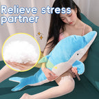BlissEntry dolphin plush sex toy in a lifestyle scene with soft filling detail