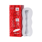 BlissEntry Extreme Pleasure non-through manual masturbator with red packaging