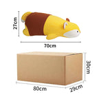 Fox plush pillow dimensions and shipping package size