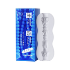 BlissEntry Goddess through-hole manual masturbator with blue packaging