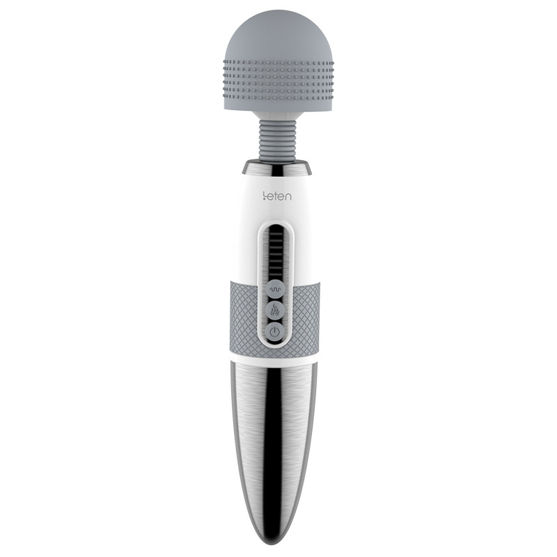 BlissEntry Lightning 2 rechargeable wand vibrator front view