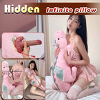 BlissEntry pink dragon plush sex toy highlighting its discreet hidden design
