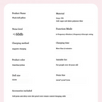BlissEntry pink dragon plush sex toy material charging and function specifications