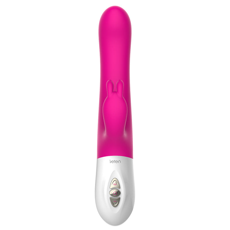 Pleasure Style automatic thrusting rabbit vibrator front view