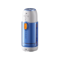 S2 Pro blue and silver smart app-controlled automatic male masturbator
