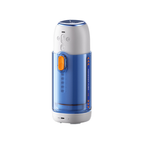 S2 Pro blue and silver smart app-controlled automatic male masturbator