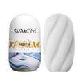 BlissEntry WaveGrip X Experience textured manual masturbator with fine ribbed TPE texture