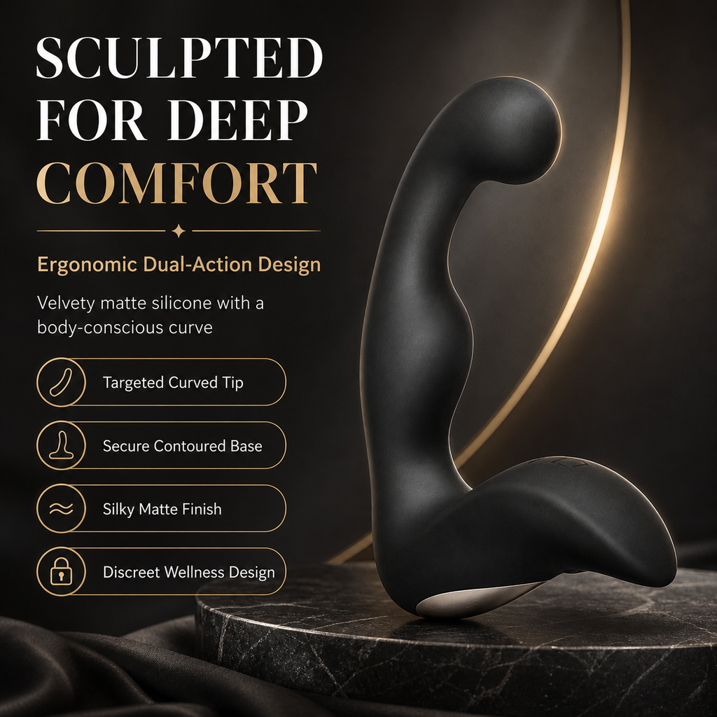Vibrating Prostate Massager for massaging the perineum and prostate