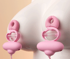 Teasing Kit - Vibrating Nipple Clamps and Remote Control Collar-Vibrating nipple clamp 
