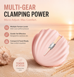 Pink Shell Nipple Clamps with multi-gear pressure adjustment