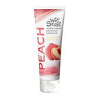 Wet Stuff Peach Water-Based Personal Lubricant 100g tube on white background - Delicious peach flavor personal lubricant