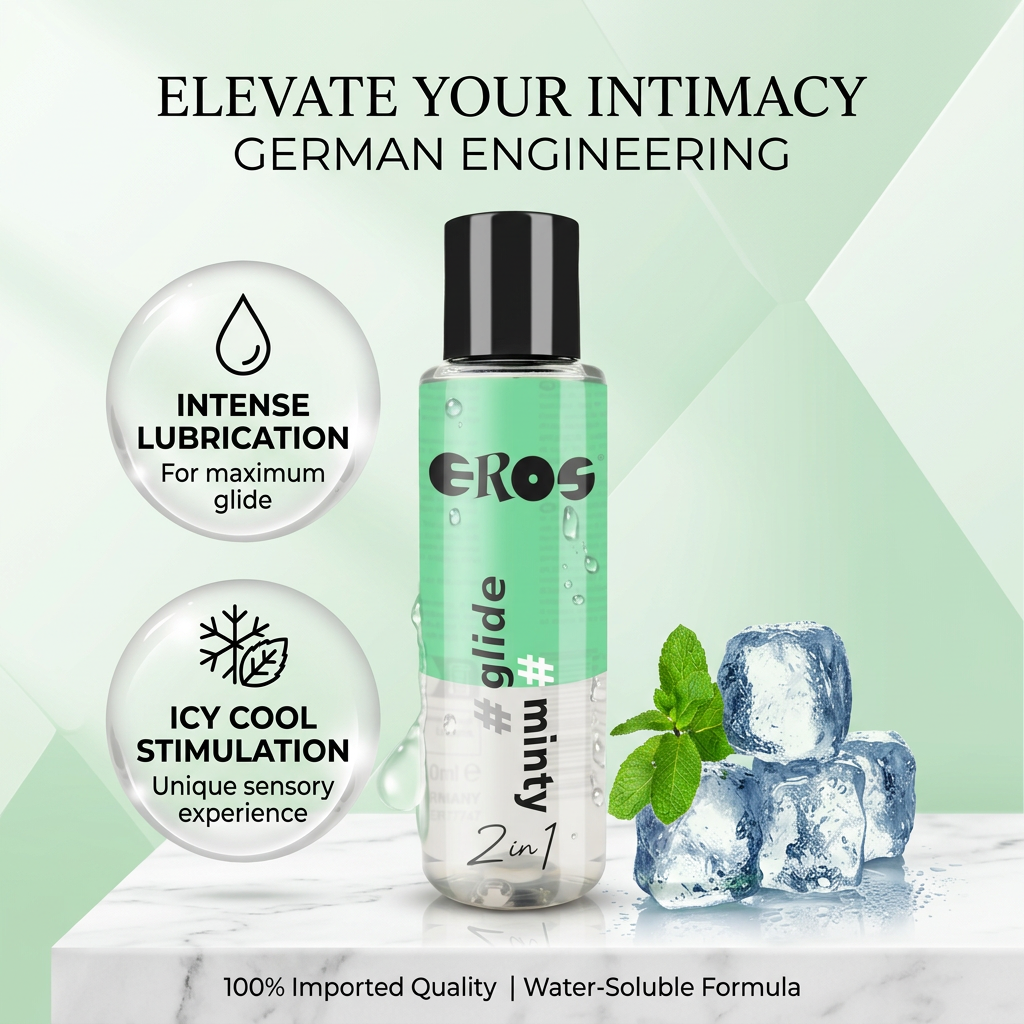 Silicone-Based Cooling Lubricant for Men, Long-Lasting Anal Lube