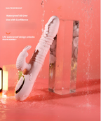 Extendable Warm G-spot Rabbit Vibrator- Dual Motors