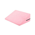 Pink wedge-shaped support pillow