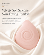 Compact Snail Air Pulse Suction Clitoral Vibrator