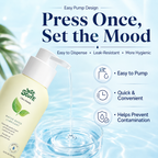 Wet Stuff 8.8oz pH Balanced Gentle Water-Based Lubricant with easy pump design, promoting hygiene and convenience.