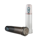 Electric penis pump shown from multiple angles