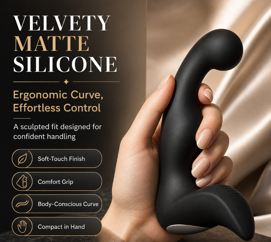Vibrating Prostate Massager for massaging the perineum and prostate