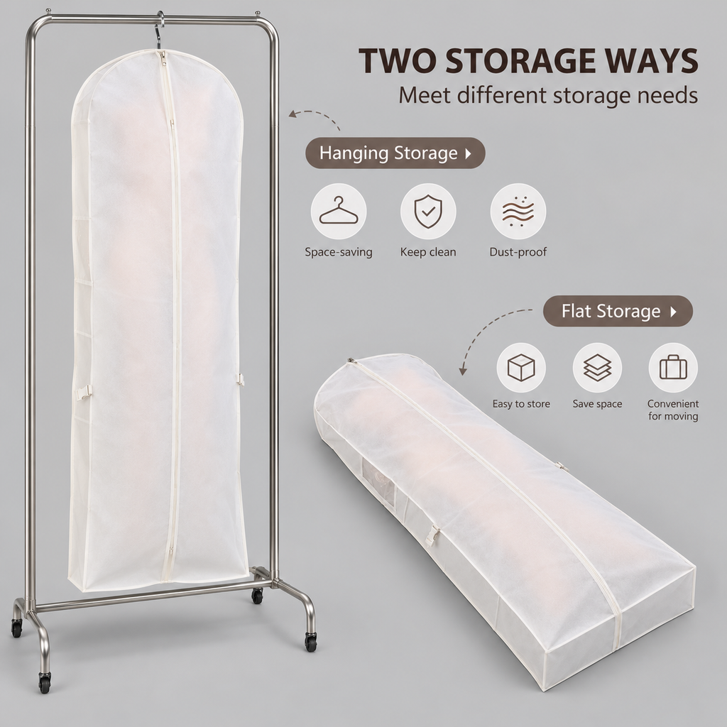 Discreet Sex Doll Storage Bag - Dustproof Zippered Cover