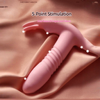 Thrusting Wearable Vibrator – Remote Controlled Clitoral & G-Spot
