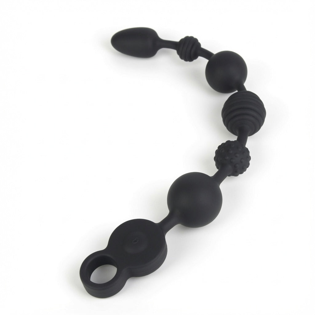 Vibrating Anal Beads with Prostate Massage & Textured Beads