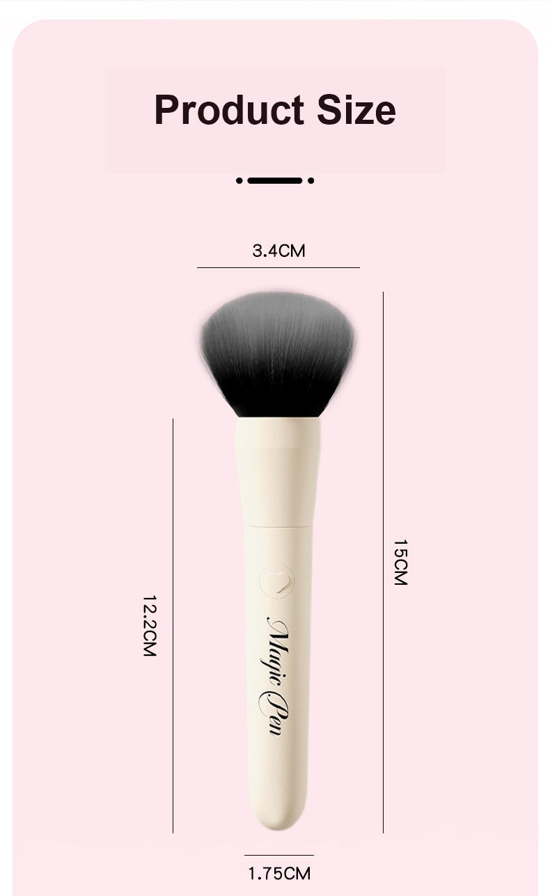 Makeup Brush Rabbit Vibrator Product Size