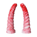 Liquid Silicone Suction Cup Dildo with Heart Tip – S/M/L