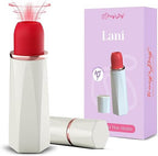 Mini Lipstick Vibrator, 9 Modes Suction Bullet Clitoral Stimulator