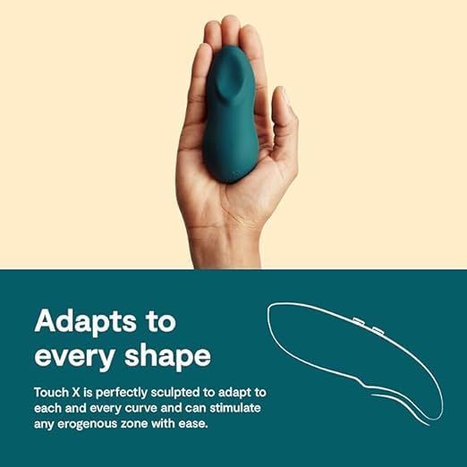 X Lying Vibrator adapts to every shape, designed for stimulating all erogenous zones with ease.