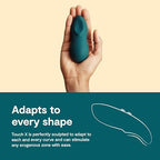 X Lying Vibrator adapts to every shape, designed for stimulating all erogenous zones with ease.