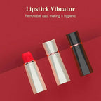 Mini Lipstick Vibrator, 9 Modes Suction Bullet Clitoral Stimulator