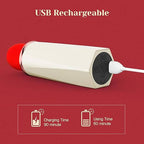 Mini Lipstick Vibrator, 9 Modes Suction Bullet Clitoral Stimulator