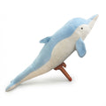 Dolphin Plush Thrusting Dildo Vibrator Living Room  for Women