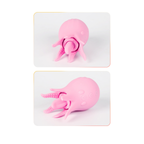 Close-up views of the Octopus nipple massager inner stimulator and silicone tentacles