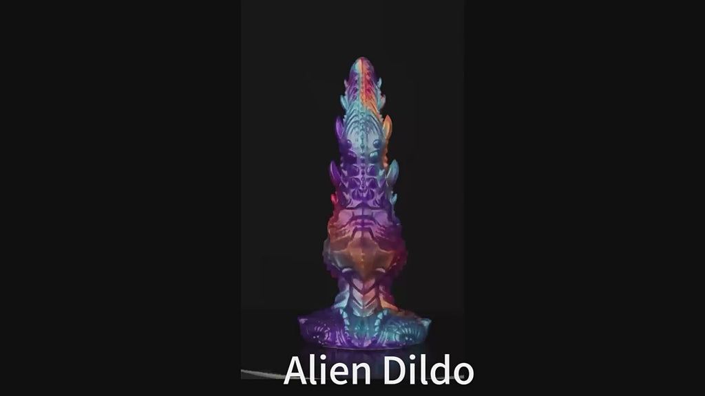 Alien Monster Silicone Realistic Dildo - Sex Toy