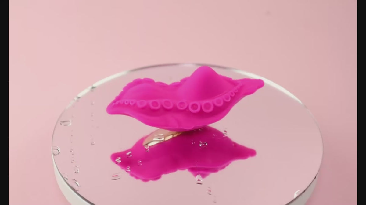 Octopus Wearable Clitoral Panty Vibrator with App & Remote